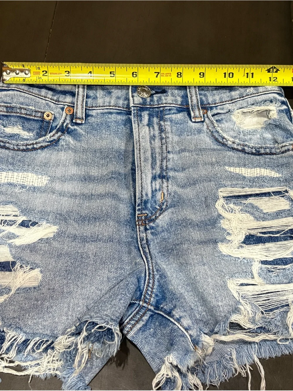 American Eagle Distressed Denim Shorts